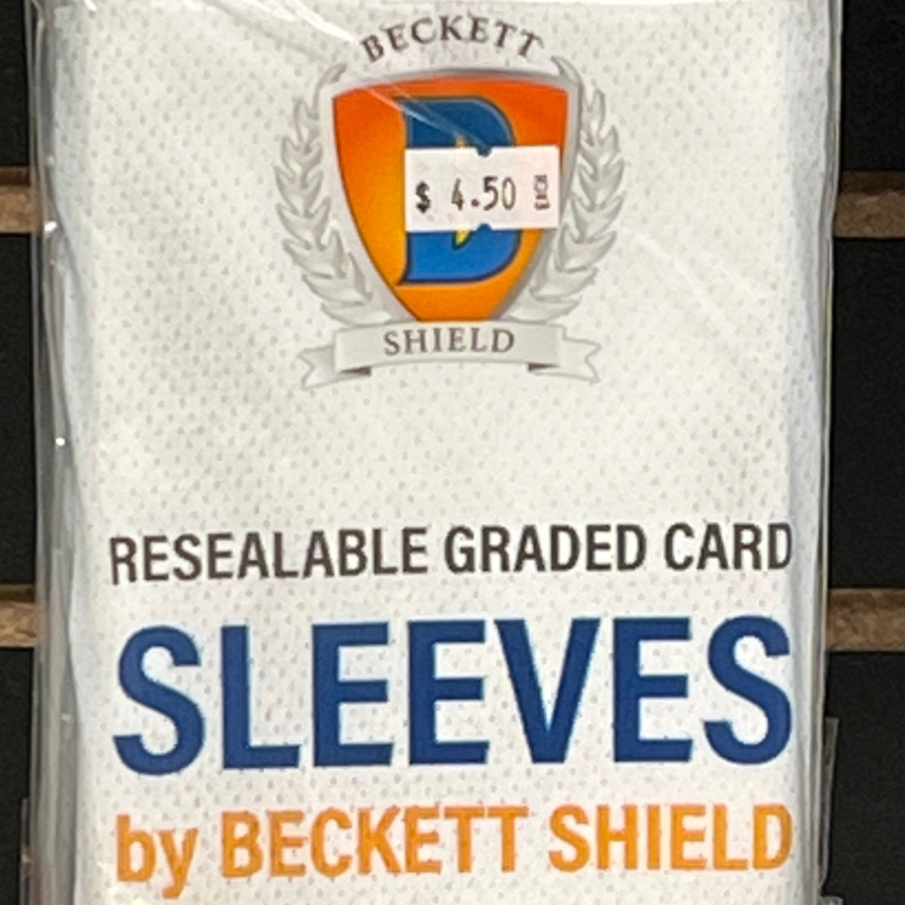 beckett shield graded card sleeves PSA Exterior dimensions are 3 X 4 Beckett Shield Graded Card Sleeves